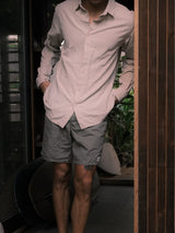 Classic Linen LS Shirt - Sand BUTTON UP RHYTHM 