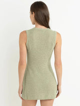 Abby Knit Tank Dress - Fern DRESSES RHYTHM 
