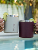 12oz Insulated Mug - Bone White CUPS | MUGS PROJECT PARGO 