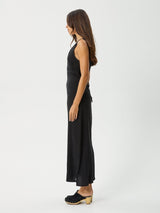 Focus Tully - Seersucker Maxi Dress - Black MAXI DRESSES AFENDS 