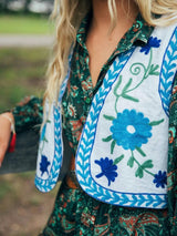 Zinnia Vest - White VEST ISLE OF WILD 