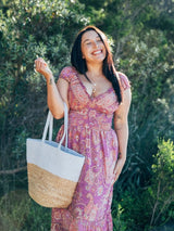 Dulcie Dress - Musk MAXI DRESSES ISLE OF WILD 