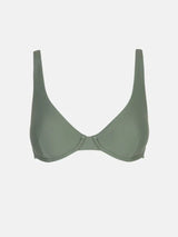 Classic Underwire Top - Olive SWIM TOP RHYTHM 