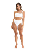 Isabella Hi Hip Pant - White BOTTOMS RHYTHM 