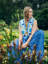 Zinnia Vest - White VEST ISLE OF WILD 