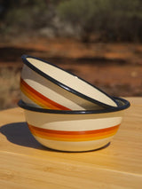 The Classics Enamel Bowl 2 Pack BOWLS SALTY DUNES 