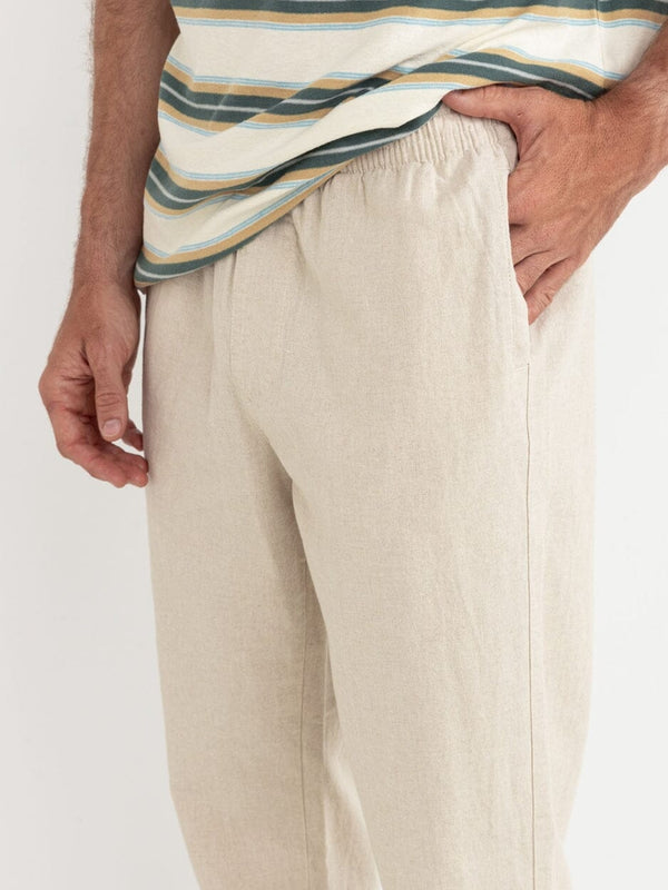 Linen Jam Pant - Bone PANTS RHYTHM 