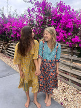 Sunflower Dress - Sun MIDI DRESS ISLE OF WILD 