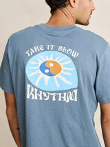 Slow Down SS T-Shirt - Slate T-SHIRT RHYTHM 