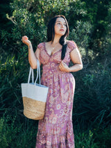 Dulcie Dress - Musk MAXI DRESSES ISLE OF WILD 