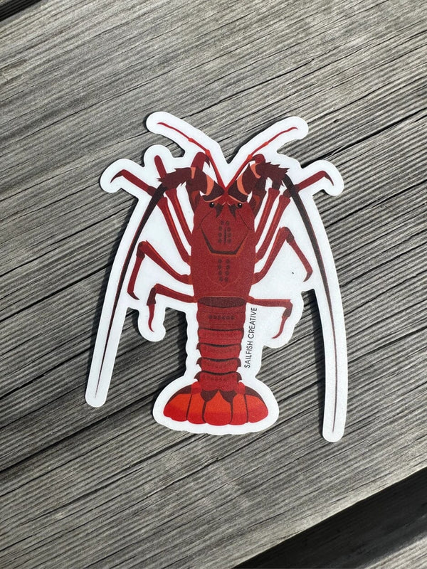 Sticker - Crayfish Rock Lobster STICKERS SAILFISH CREATIVE 