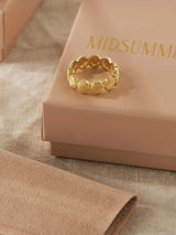 Sandshell Ring - Gold RINGS MIDSUMMER STAR 