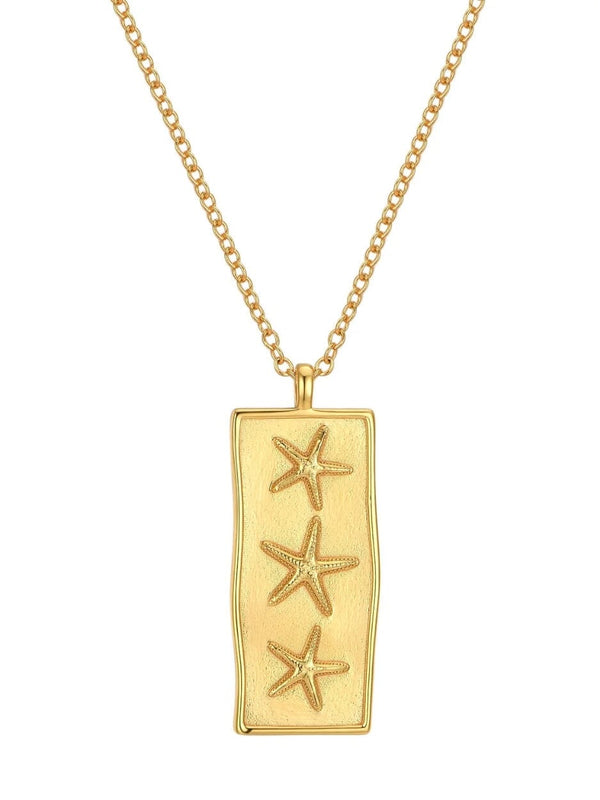 Sirena Necklace in 18k Gold Vermeil NECKLACES MALAKAI THE LABEL 
