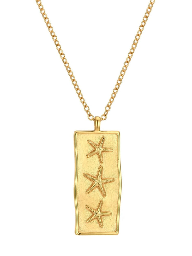 Sirena Necklace in 18k Gold Vermeil NECKLACES MALAKAI THE LABEL 