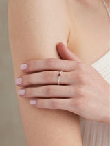 January Garnet Silver Birthstone Ring RINGS TONIMAY 