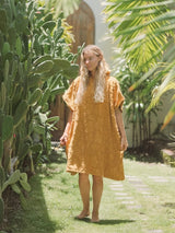 Hooded Changing Towel Turmeric HOODED TOWEL SUNWARD BOUND 