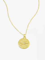 Celestial Compass Necklace Gold NECKLACES MIDSUMMER STAR 