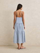 Jaci Maxi Dress - Blue MAXI DRESSES RHYTHM 