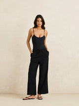 Classic Drawstring Pant - Black PANTS RHYTHM 