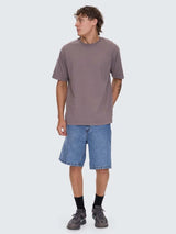 Mid Slacker Relaxed Denim Short - Deep Vintage Blue SHORTS THRILLS 