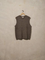 Vee Knit Vest - Brown Multi VEST McTAVISH 