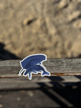 Sticker - 2 Humpback Whales Mum and Baby STICKERS SAILFISH CREATIVE 