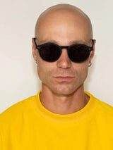 Hudson - Matte Black SUNGLASSES REALITY EYEWEAR 