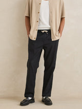Linen Jam Pant - Black PANTS RHYTHM 