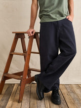 Relaxed Wash Canvas Pant - Midnight PANTS RHYTHM 