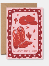 Wildly Into You - Valentine’s Day Card CARDS FROM ROSALIE 