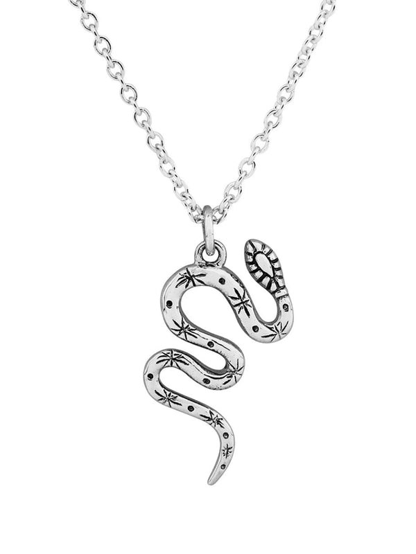 Mystic Serpent Necklace - Silver NECKLACES MIDSUMMER STAR 