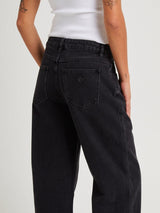 95 Mid Baggy Washed Black Jeans - Heidi JEANS ABRANDJEANS 