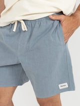 Textured Linen Jam - Slate SHORTS RHYTHM 