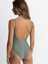 Classic Minimal One Piece - Olive ONE PIECE RHYTHM 