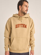 Arch Heavyweight Fleece Hood - Sand JUMPER RHYTHM 