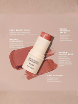 Lip & Cheek Tint - Nude - SPF 50, Natural, Reef Safe & Vegan LIP & CHEEK TINT AVOCADO ZINC 