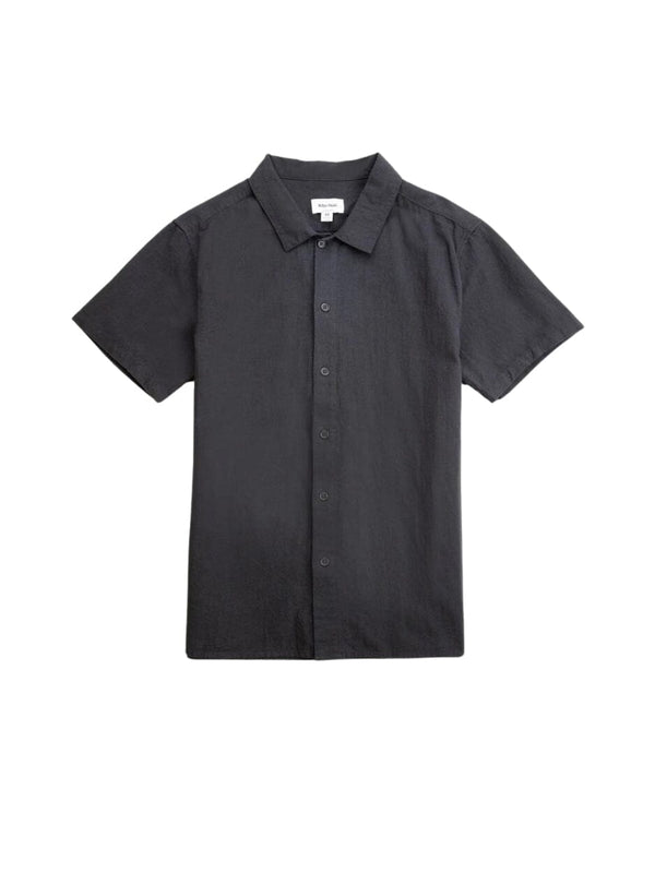 Classic Linen SS Shirt - Vintage Black BUTTON UP RHYTHM 