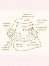 Beach Beige Surf Hat SURF HAT PLOW SURF CO 