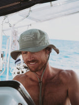 Wide Brim Mahi Mahi Hat - Sage BUCKET HAT PALLION POINT 