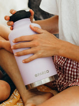 1890ml Insulated Drink Bottle w/ Straw Lid - BPA and Toxic Free - Love Lilac INSULATED DRINK BOTTLE PROJECT PARGO 