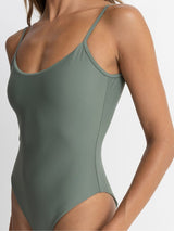 Classic Minimal One Piece - Olive ONE PIECE RHYTHM 