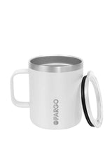 12oz Insulated Mug - Bone White CUPS | MUGS PROJECT PARGO 