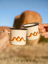 Enamel Camp Mug - Classic CUPS | MUGS SALTY DUNES 