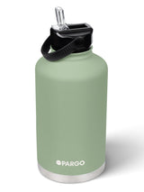 1890mL Insulated Drink Bottle w/ Straw Lid - BPA and Toxic Free - Eucalypt Green INSULATED DRINK BOTTLE PROJECT PARGO 