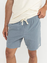 Textured Linen Jam - Slate SHORTS RHYTHM 
