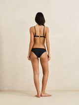 Classic Bralette Top - Black SWIM TOP RHYTHM 