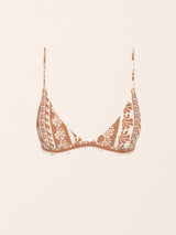 Seafarer Bralette Top - Brown SWIM TOP RHYTHM 