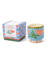Ceramic Candle - Cactus Flower CANDLES PADDYWAX 
