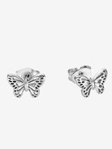 Butterfly Studs - Silver EARRINGS MIDSUMMER STAR 