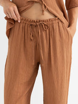 Airlie Beach Pant - Almond PANTS RHYTHM 